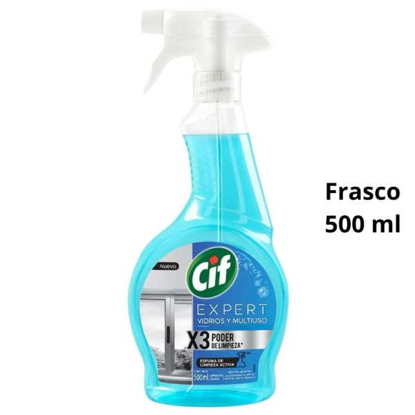 Limpiador Líquido Cif Limpiavidrios Gatillo 500 ml