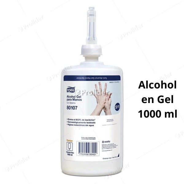 Alcohol en Gel Sanitizante Tork 1 Litro 80107