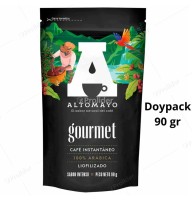 Café Instantáneo Altomayo Gourmet Doypack 90 gr Negro