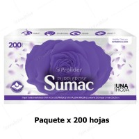 Paquete Papel Interfoliado Sumac Blanco x 200 unidades