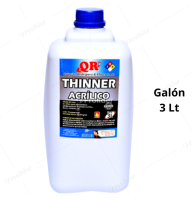 Thinner Acrilico QR Galón 3.5 Litros