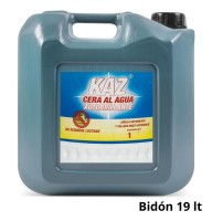 Cera al Agua Perfumada Kaz Neutral Bidón 19 Litros 