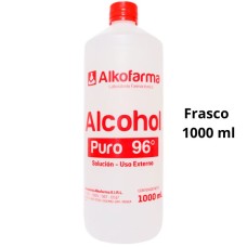 Alcohol 96° Alkofarma Frasco 1 Litro