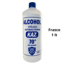 Alcohol 70° Kaz Frasco 1 Litro