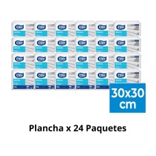 Servilletas Blancas Elite Dobladas en 4 x 24 Paquetes de 100 unidades (30 x 30 cm)