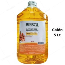 Jabón Líquido Brisol Galón 5 Litros Lirio Y Miel