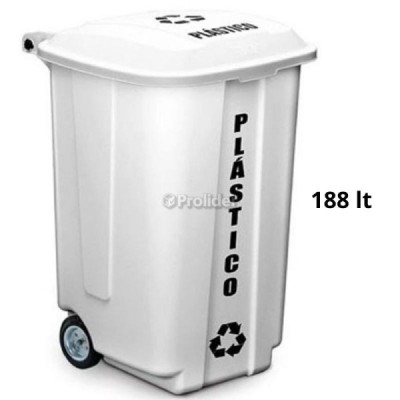 Recolectores de Basura de 188 Litros