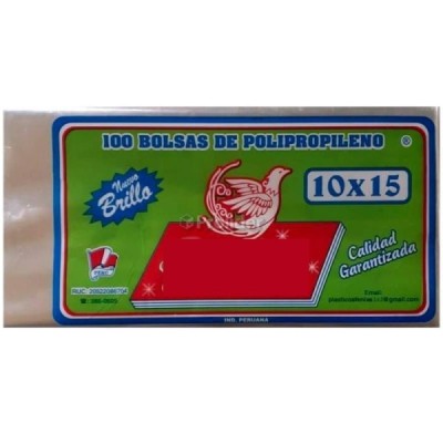 Bolsas celofán brillosas