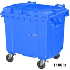 Tacho Contenedor de Basura Genérico 1100 Litros Azul
