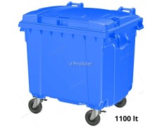 Tacho Contenedor de Basura Genérico 1100 Litros Azul