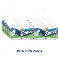 Papel Higiénico Doméstico Suave Etiqueta Verde Paquete x 20 Rollos