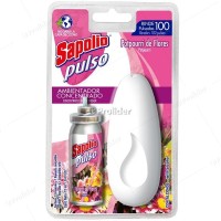 Ambientador Pulso Sapolio Completo 12 ml Potpurri de Flores