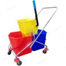 Carrito Balde Exprimidor con Doble Balde 25 lt
