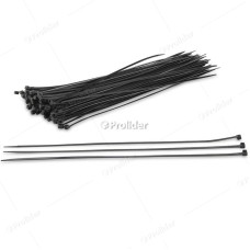 Paquete CIntillos Negro Nylon 300 x 7.6 mm