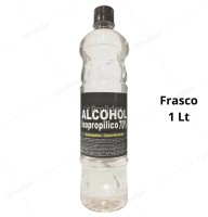 Alcohol Isopropílico 70º QR Frasco 1 Litro