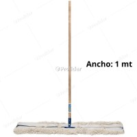 Trapeador Mopa Plana Rectangular Genérico Completo 1 Metros