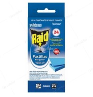 Repuesto Insecticida Eléctrico Raid Paquete x 24 Pastillas