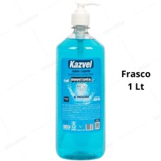 Jabón Líquido Kaz Antibacterial Frasco 1 Litro con Dispensador Bouquet