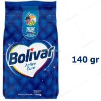 Detergente en Polvo Bolivar Bolsa 140 gr Active Floral(Azul)