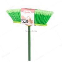 Escoba de Plástico Hude Escobestia Ancho 44 cm Verde