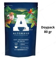 Café Instantáneo Altomayo Clásico Doypack 80 gr Azul