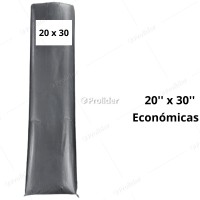 Bolsas Plásticas Negras económicas Termicas / 20 x 30 / 100 unidades