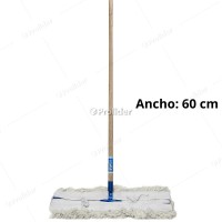 Trapeador Mopa Plana Rectangular Genérico Completo 60 cm
