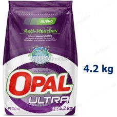 Detergente en Polvo Opal Bolsa 4.2 Kilos Ultra Floral