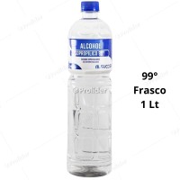 Alcohol Isopropílico 99° QR Frasco 1 Litro