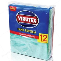 Paños Absorventes Virutex Paquete x 12 und