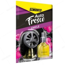 Ambientador para Auto Air Tech Simoniz + 1 Repuesto 10 ml Chicle