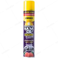 Silicona En Aerosol Simoniz Uv3 400 ml Fresa