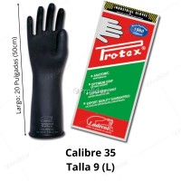 Guantes Industriales Largos Protex 20 Pulgadas Calibre 35 Talla 9