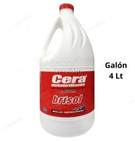 Cera Autobrillante Brisol Galón 3.8 Litros Rojo