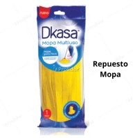 Repuesto Mopa Tipo Tiras Amarillas Dkasa 140 gr