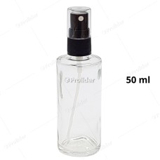 Atomizador Transparente Frasco 50 ml