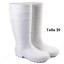 Botas de Jebe Blancas Talla 39
