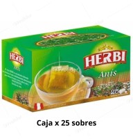 Infusión Herbi Anís Caja x 25 unidades