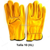 Guantes de Badana Amarillos Genérico Talla 9 (L)