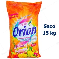 Detergente en Polvo Orion Saco x 15 Kilos Floral Detergente en Polvo Orion Saco x 15 Kilos Floral