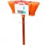 Escoba de Plástico Hude Escobina Ancho 30 cm Naranja