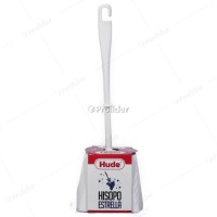 Hisopo para Baño Hude Estrella con Base Blanco