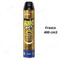Insecticida En Spray Raid Max Cucarachas Frasco 400 ml
