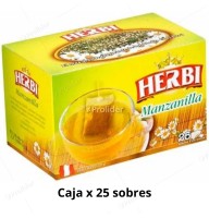 Infusión Herbi Manzanilla Caja x 25 unidades
