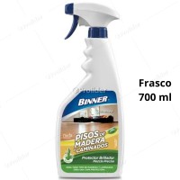 Protector Brillador Binner Pisos de Madera Y Laminados Frasco 700 ml