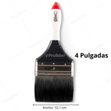 Brocha Multiusos Tumi 4 Pulgadas Mango Madera