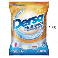 Detergente en Polvo Dersa Bolsa 1 kg con Bicarbonato