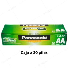 Pilas Panasonic AA Caja x 20 unidades