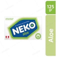 Jabón de Tocador Neko 125 gr Aloe (Verde)