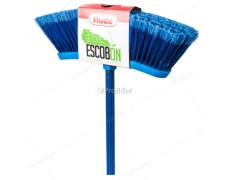 Escoba de Plástico Hude Escobon Ancho 38 cm Azul
